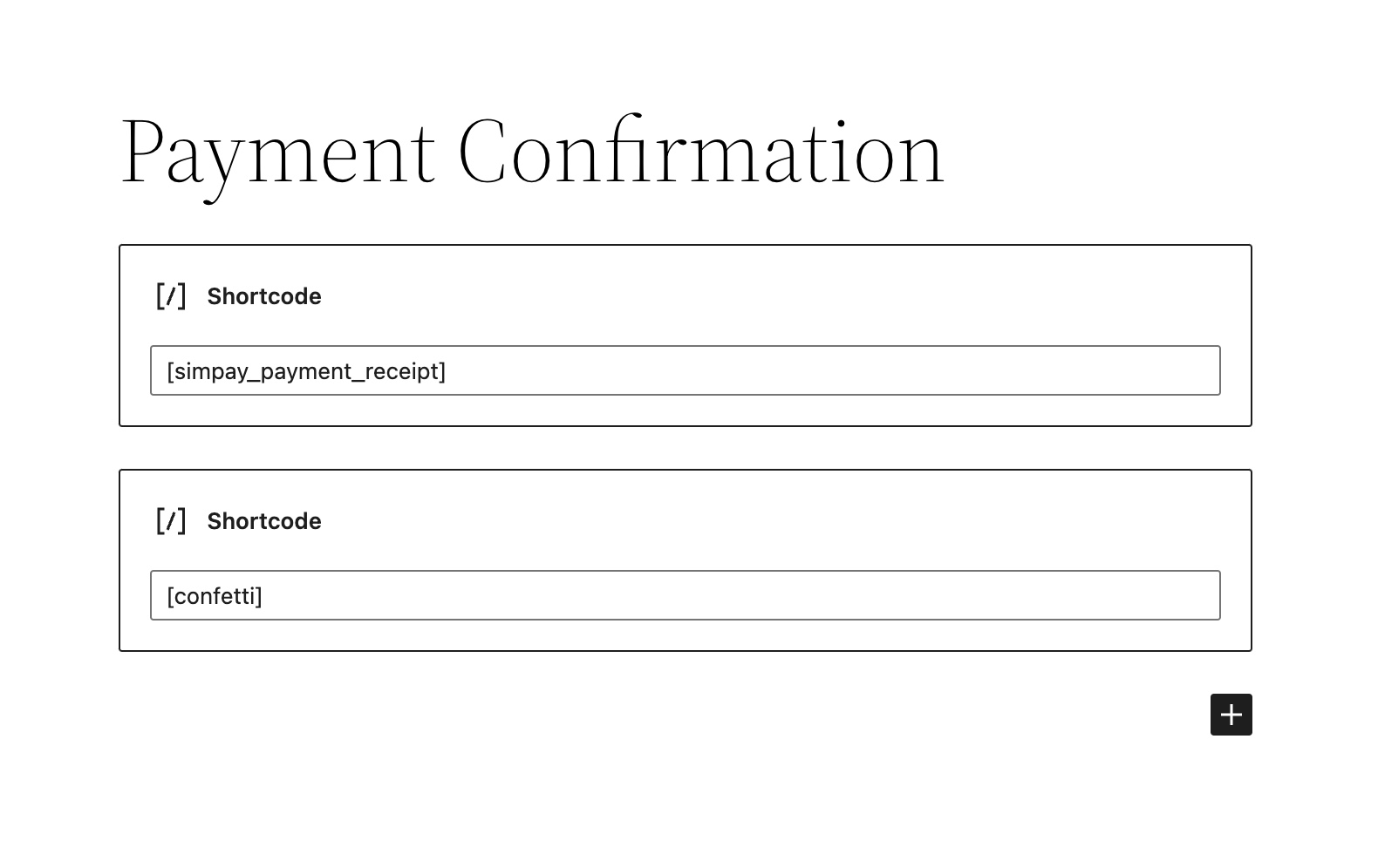 How to add confetti to WP Simple Pay WP Sunshine